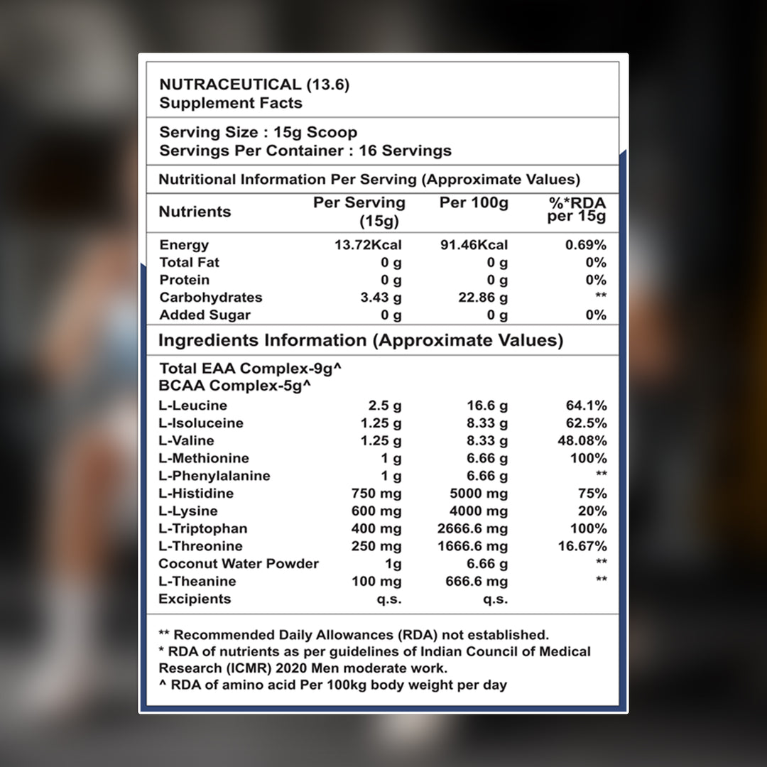 Essential Amino Acids (Tangy Orange)